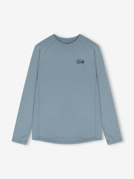 Лонгслив Mountain Hardwear Crater Lake Long Sleeve Crew, синий, арт. 1982421MHW-436