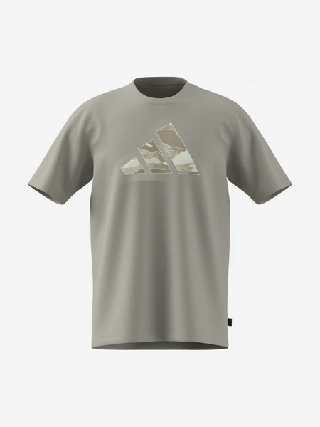 Футболка Adidas Camo Mod Бежевая, бежевый, арт. JZ7495A01