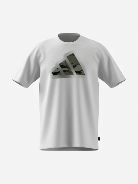 Футболка мужская Adidas Camo Mod, белый, арт. JZ7493A01
