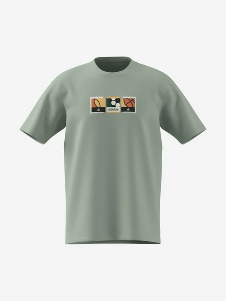 Футболка мужская Adidas Mos Stamps, голубой, арт. KG5403A01
