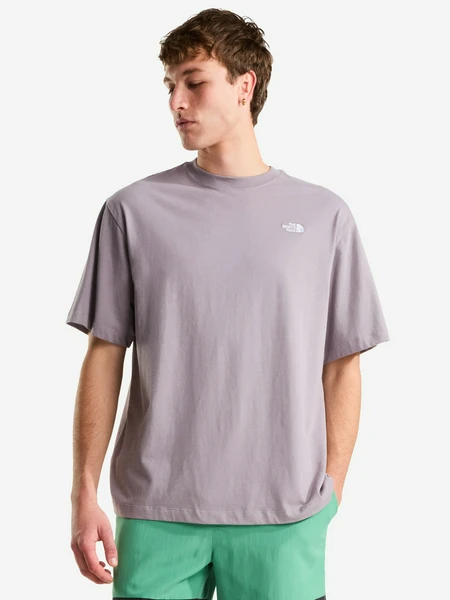 Футболка мужская оверсайз The North Face Essential, серый, арт. NF0A8EVWG7O1T1K