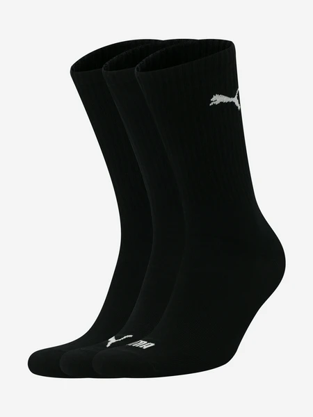 Носки Puma Crew, 3 пары, черный, арт. 947666P0P-02