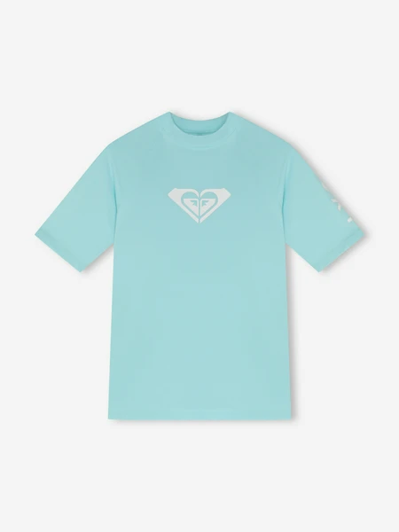 Рашгард Roxy Whole Hearted, голубой, арт. ERJWR03548R17-GCZ1