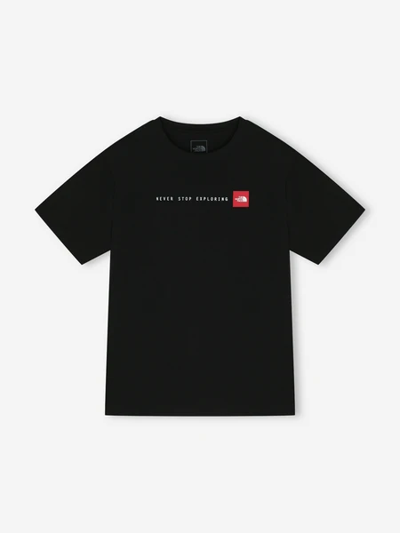 Футболка The North Face Never Stop Exploring, черный, арт. NF0A8GUVJK31T1K