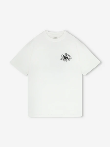 Футболка Vans Hot Lines SS, белый, арт. VN000SYBWHT1V0D