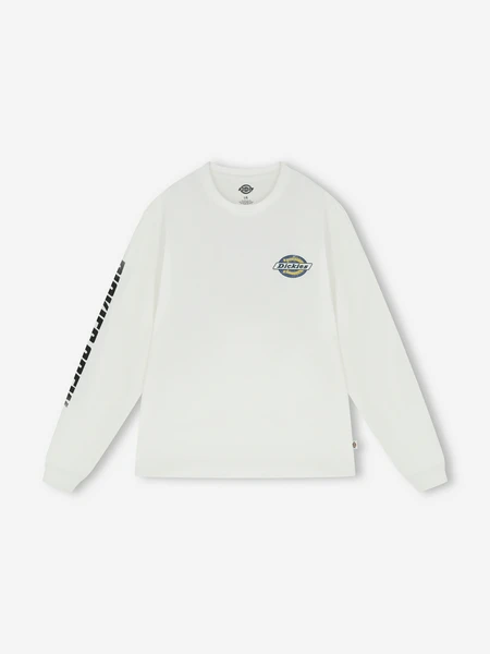 Лонгслив мужской Dickies, белый, арт. DK0A8A12D3F-0WH1
