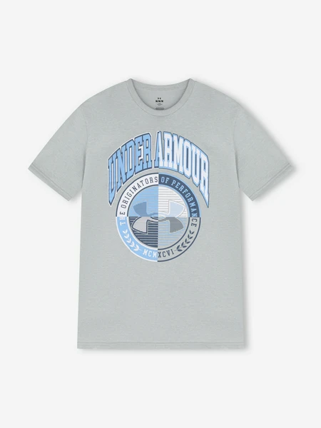 Футболка Under Armour Varsity Crest, серый, арт. 6009249U0F-011
