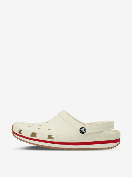 Сабо Crocs Classic Retro Runner, белый, арт. 212831C1G-2MD