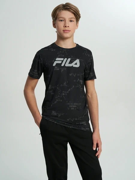 Футболка Fila для мальчиков, черный, арт. 142124FLA-B2