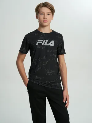 Футболка Fila для мальчиков, черный, арт. 142124FLA-B2