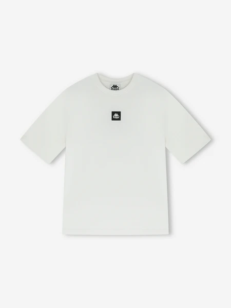 Футболка Kappa свободная, белый, арт. 145727KAP-00