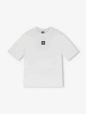 Футболка Kappa свободная, белый, арт. 145727KAP-00