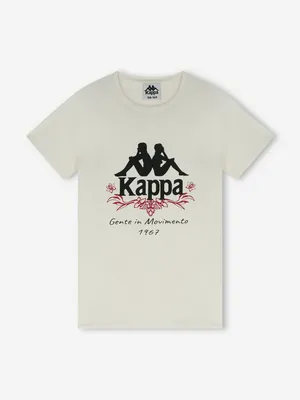 Футболка Kappa с логотипом, бежевый, арт. 137573KAP-01