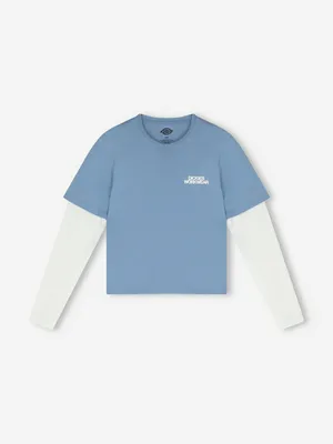Лонгслив Dickies Torrey 2 Fer, голубой, арт. DK0A88GKD3F-L391