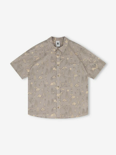 Рубашка с коротким рукавом Element, серый, арт. ELYWT00197E1K-SHD7