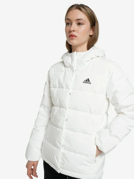 Пуховик Adidas Helionic, белый, арт. HG4887A01