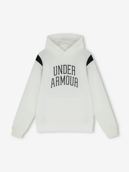 Худи Under Armour Rival, белый, арт. 6009353U0F-100