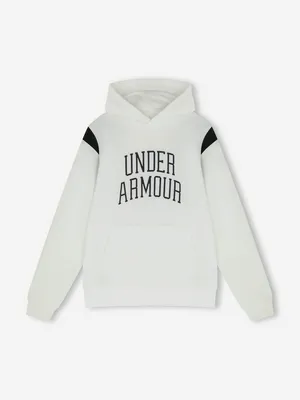 Худи Under Armour Rival, белый, арт. 6009353U0F-100
