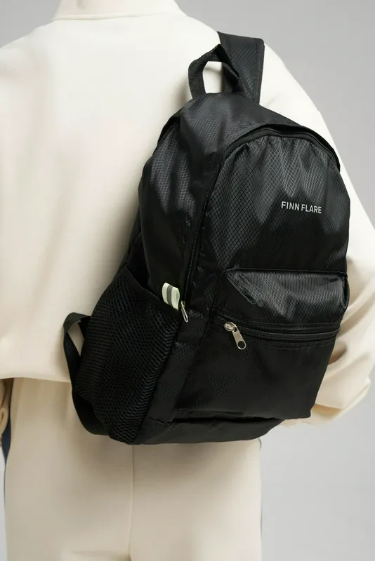 Рюкзак Finn Flare, черный, арт. FSG91206