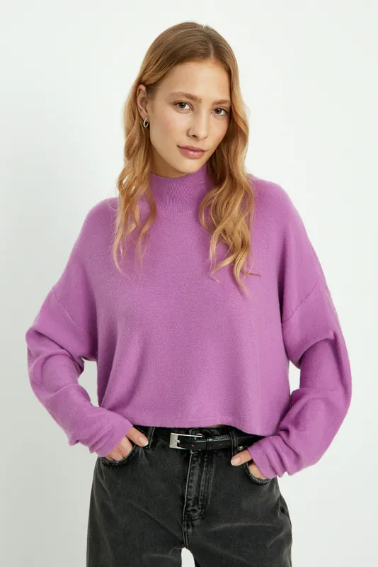 Джемпер Finn Flare трикотажный, фиолетовый, арт. FAD11157