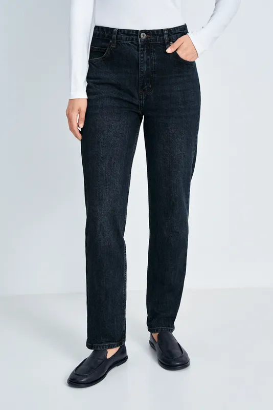 Джинсы Finn Flare straight fit, черный, арт. FAE15009