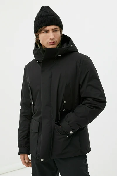 Куртка утепленная FINN FLARE, черный, арт. FAB21044