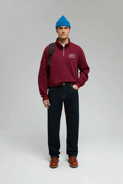 Утепленные джинсы straight fit Finn Flare, синий, арт. FWC25000