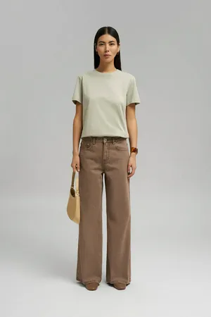 Футболка FINN FLARE regular fit, бежевый, арт. FBG11093