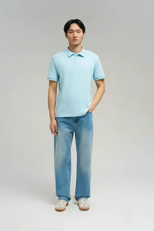 Поло FINN FLARE slim fit, серый, арт. FBG21038