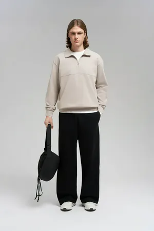 Толстовка FINN FLARE comfort fit, бежевый, арт. FBG21031
