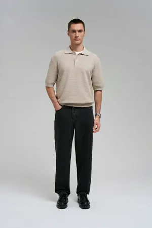 Джинсы Finn Flare baggy fit, синий, арт. FBG25001