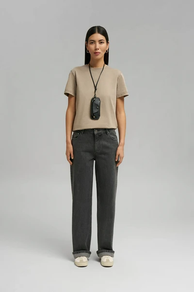 Футболка FINN FLARE Regular Fit, бежевый, арт. BAS-100194