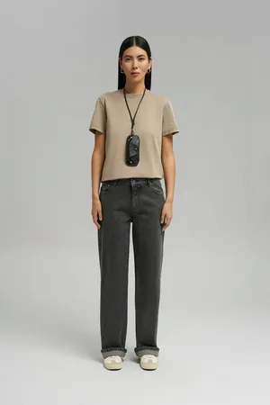 Футболка FINN FLARE Regular Fit, коричневый, арт. BAS-100194