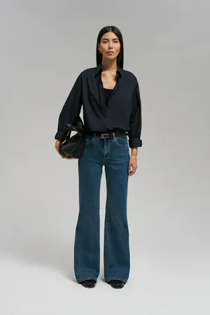 Джинсы FINN FLARE bootcut fit, синий, арт. FBG15007