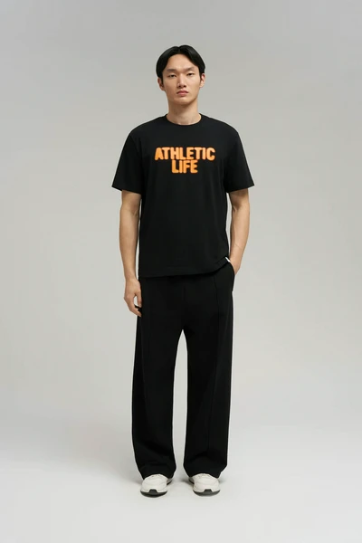 Футболка Finn Flare Regular Fit, черный, арт. FBG21069