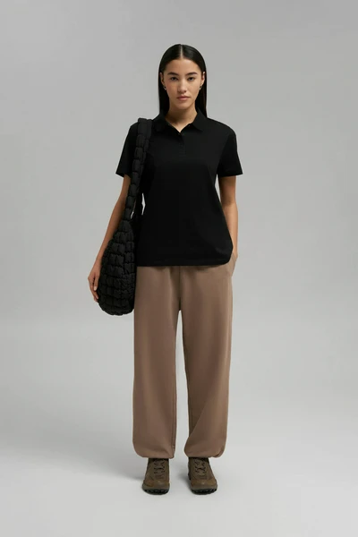 Поло FINN FLARE regular fit, черный, арт. FBG11086