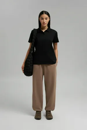 Поло FINN FLARE regular fit, черный, арт. FBG11086