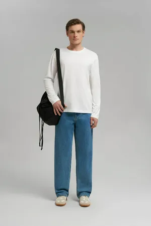 Лонгслив Finn Flare Regular Fit, белый, арт. FBG21096