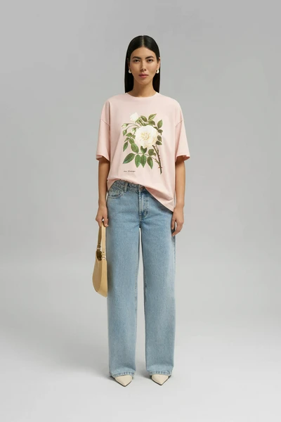 Футболка Finn Flare из хлопкового джерси, оранжевый, арт. FBG12099-2P