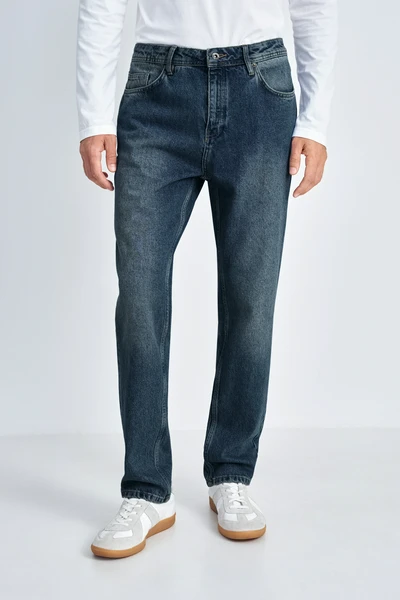 Мужские джинсы Finn Flare Tapered Fit, синий, арт. FAE25008
