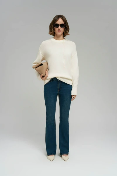 Джинсы Finn Flare bootcut fit, синий, арт. FBF15016