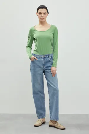 Джинсы loose fit Finn Flare, синий, арт. FBD15009