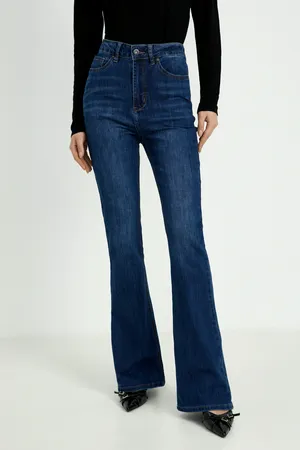 Джинсы FINN FLARE bootcut fit, синий, арт. FBD15001