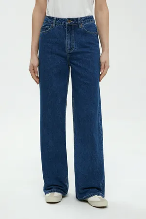 Джинсы FINN FLARE loose fit женские, синий, арт. FBE15018