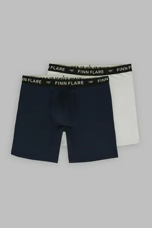 Трусы-боксеры FINN FLARE, комплект из 2 шт., синий, арт. FSF21707S