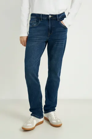 Джинсы FINN FLARE straight fit, синий, арт. FAB25011