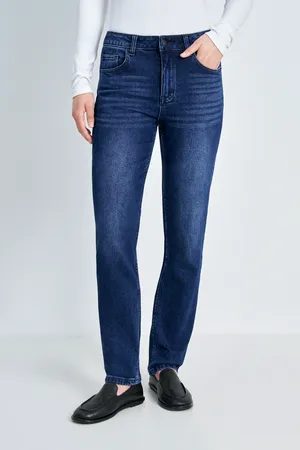 Джинсы FINN FLARE slim fit, синий, арт. FAD15000