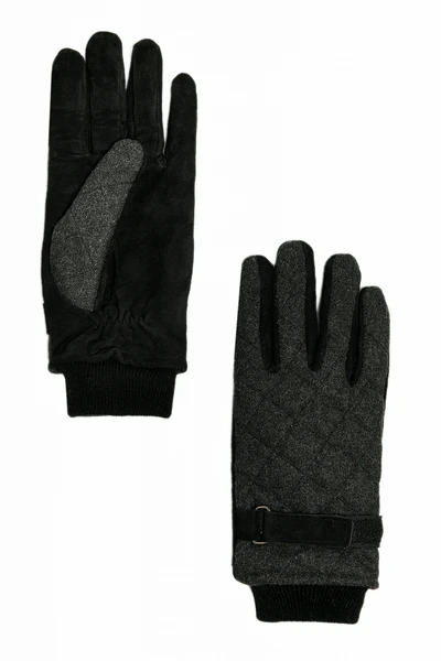Перчатки мужские Finn Flare, черный, арт. W19-21301