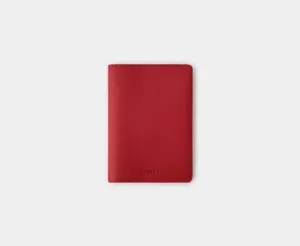 Обложка для паспорта Askent с отделениями для карт, красный, арт. O.10.bs.VV1633-RD