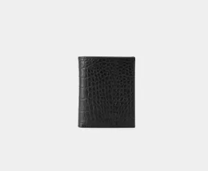 Кошелек ASKENT компактный на кнопке, черный, арт. PJ.21.bs.KRT-BL